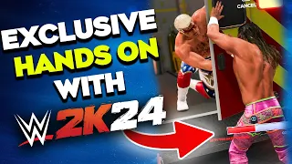 WWE 2K24 Exclusive In Depth Hands-On | Super Finishers | Trading Blows