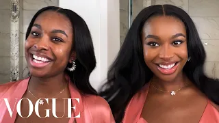 Coco Jones's 'Quick, Girl Just Do It' Routine | Beauty Secrets | Vogue