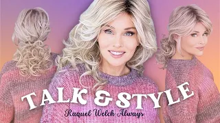 💫Raquel Welch ALWAYS WIG💫TALK & STYLE THIS WIG WITH ME!💫OPTIONS, PARTING, TUCKING, PONIES, & UPDO'S!