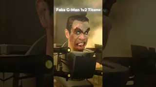 Fake G-man and Titan Duo edit | Skibidi Toilet​ 65