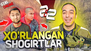 GTA5 ONLINE ➥ XO'RLANGAN SHOGIRTLAR #42 / 2 ga 2 FACE TO FACE ➥ @KHIVAGAME