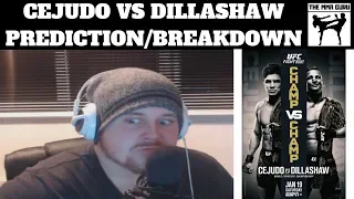 UFC ON ESPN 1: CEJUDO VS DILLASHAW! - PREDICTION/BREAKDOWN - FIGHT NIGHT BROOKLYN
