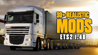 Ranking Top 30+ Realistic Mods From Best to Worst in ETS2 1.48 | ETS2 Mods
