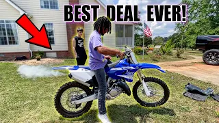 Finding AND Buying My NEW YZ125!! (FaceBook Market Place)