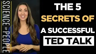 The 5 Secrets of a Successful TED Talk