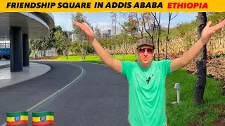 Ethiopia They Don’t Show on TV’s. Explore Friendship Square with me. #Addisababa #park 🇪🇹