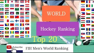 World Hockey Ranking || Hockey Ranking Top 20 || Hockey Ranking Top 10 #hockey World Ranks 2023 FIH