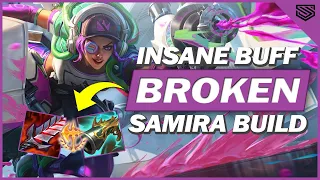 SAMIRA BUFFS MADE HER BROKEN 🔥 BEST SAMIRA BUILD - Wild Rift 4.3c Gameplay