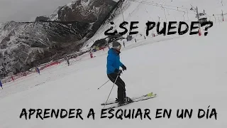 Aprender a esquiar, mi experiencia en un Vlog