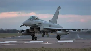 Not quite sure if it was the pilot last flight in 431 Typhoon FGR4 at RAF Coningsby, 30/01/2024.