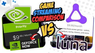 GeForce Now PRIORITY vs Amazon LUNA | Game Streaming Comparison