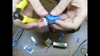 Аккумулятор крона 9 Вольт своими руками Li ion 9V 6F22 DIY  Батарейка