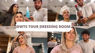 DWTS TOUR DRESSING ROOM *HAIR TUTORIAL W/ ALAN