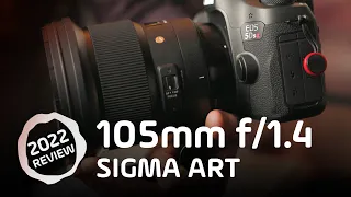 Sigma 105mm f/1.4 ART - 2022 Review! Still the KING?!