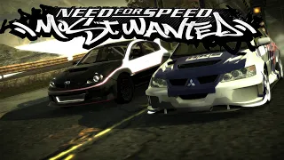 Need for Speed Most Wanted | Brian O'Conner vs Earl (Subaru Wrx Sti vs Evo 8)