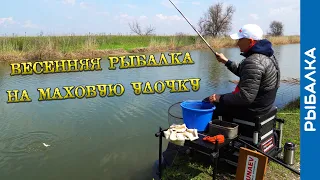 Весенняя рыбалка на удочку. Ловля уклейки, плотвы, карася.