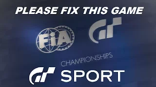 GT Sport FIA - A Day To Forget - This Game Needs Fixing