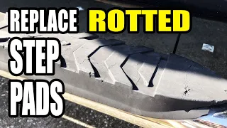 Replacing Lund Nerf Bar Step Pads - OEM Replacements