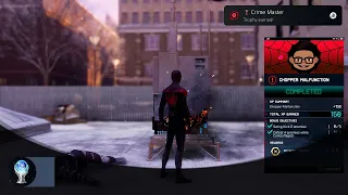 Marvel's Spider-Man: Miles Morales - How to unlock Crime Master Trophy (All Crimes Bonus Objectives)