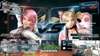 2017/05/10 Tekken 7 FR Rank Match! Chanel (Alisa) vs Jeondding (Lucky Chloe)