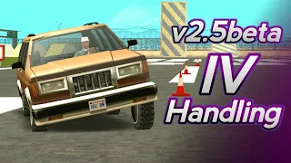 IV Handling v2.5 beta - Vanilla Vehicle GTA SA