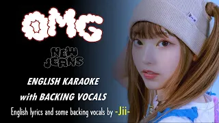 NEWJEANS  - OMG - ENGLISH KARAOKE with BACKING VOCALS