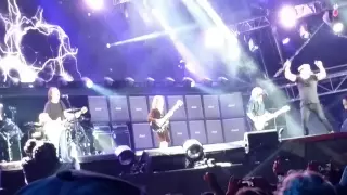 Thunder - short clip of AC/DC Concert in Winnipeg Sep 17 2015