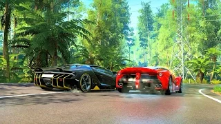 Forza Horizon 3 GAMEPLAY: Lamborghini Centenario LP770-4 vs. LaFerrari Street Drag (DEMO)