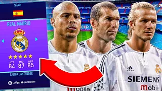 I Added The GALACTICOS Back To Real Madrid and THIS Happened😱