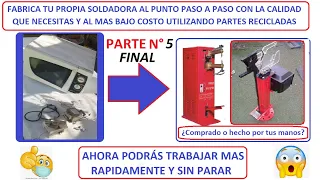 MÁS FÁCIL IMPOSIBLE ‼️/SOLDADOR DE PUNTO CASERO CON TRANSFORMADOR DE MICROONDAS 💪🏻🛠😎😎DTU