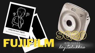 UNBOXING FUJIFILM SQ20 AND HOW TO TRANSFER PHOTOS FROM YOUR COMPUTER TO INSTAX SQ20 #INSTAXSQ20