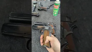 Colt 1907 vs 1907-09 Trials Pistols