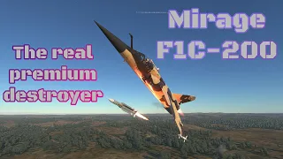 The buffs did this one a favor | Mirage F1C-200