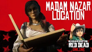 Madam Nazar location 9 May 2024 in Red Dead Online Collector Role