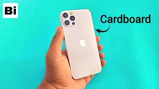 Diy iPhone 12 Pro from Cardboard