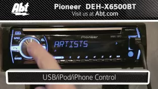 Demo and Features of the Pioneer Car Stereo With Bluetooth - DEH-X6500BT