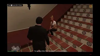 GTA V Michael gives $50 to Tracey
