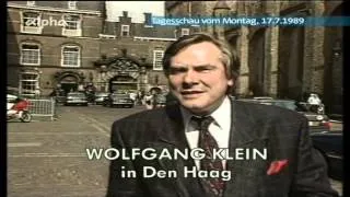 Tagesschau vom Montag den 17.07.1989