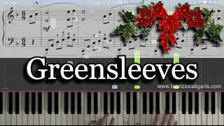 Greensleeves - Piano Tutorial - Sheet Music in PDF