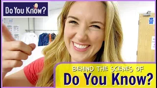 Behind the Scenes of CBeebies DO YOU KNOW? | Maddie Moate