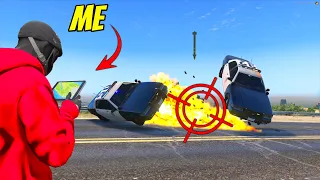 Missile VS Cops In GTA 5 RP!