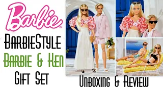 💕 BARBIE & KEN BARBIESTYLE 2 DOLL GIFT SET 👑 EDMOND'S COLLECTIBLE WORLD 🌎:  UNBOXING & REVIEW