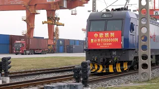 Driving trade: Total number of China-Europe freight trains exceeds 90,000