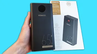 POWER BANK ROMOSS 40000MAH - ХВАТИТ НАДОЛГО!