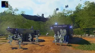 Star Wars Battlefront II - Galactic Assault Gameplays PS4 (No Commentary)