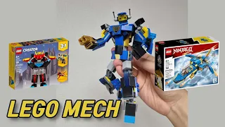 Lego Ninjago Jay's Lightning jet mech