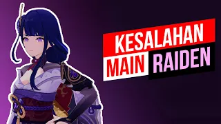 KESALAHAN Permainan RAIDEN SHOGUN - Cara Build Baal - Genshin Impact