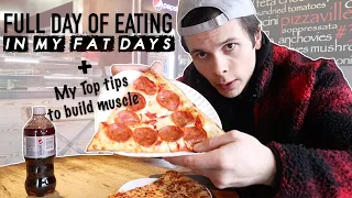 Full Day Of Eating When I Was Overweight | 4,000+ CALORIES | My Top Tips To Build Muscle