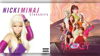 FANCY Starships (Mashup) - Nicki Minaj & TWICE