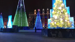 Новогодняя ёлка2021 на площади Куйбышева в Самаре/RUSSIA-SAMARA